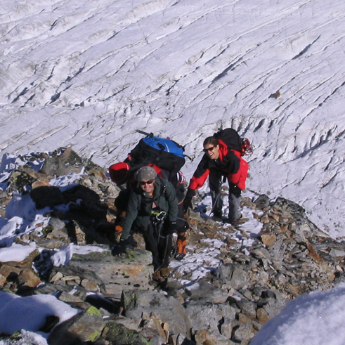 Hochtouren in den Alpen mit Bergführer Paul Held