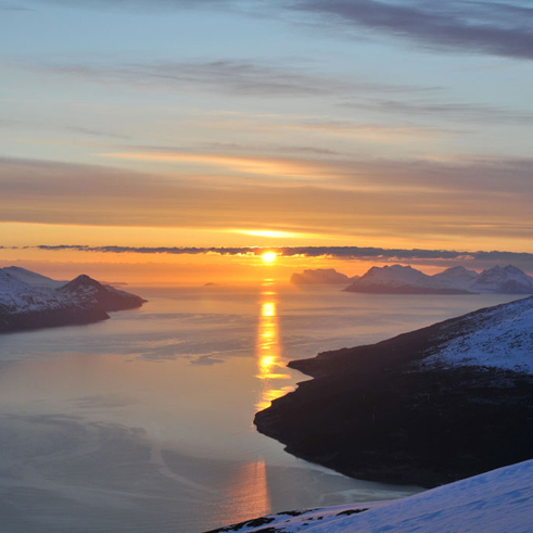 Skitourenreisen Island mit Bergführer Paul Held