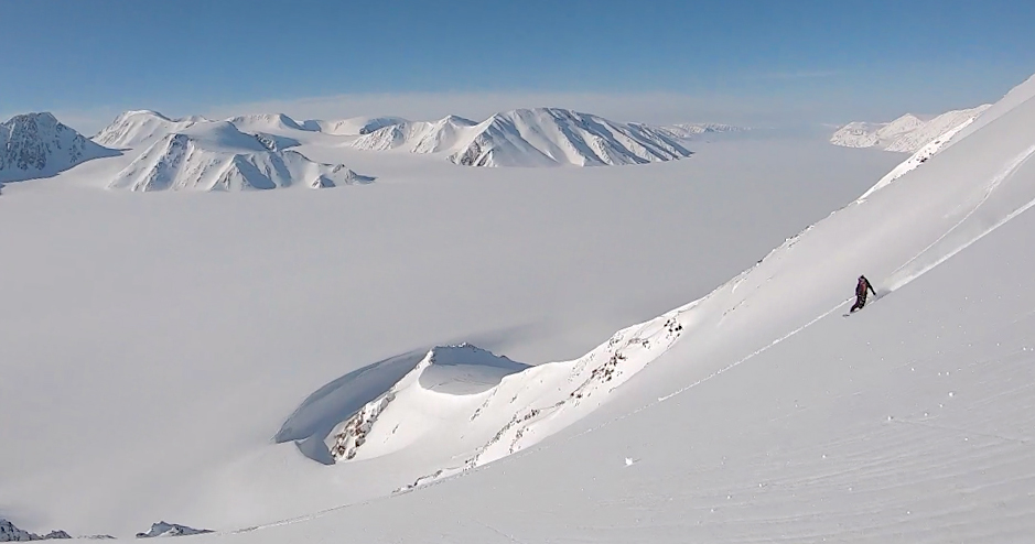 Snowboardtouren Spitzbergen 