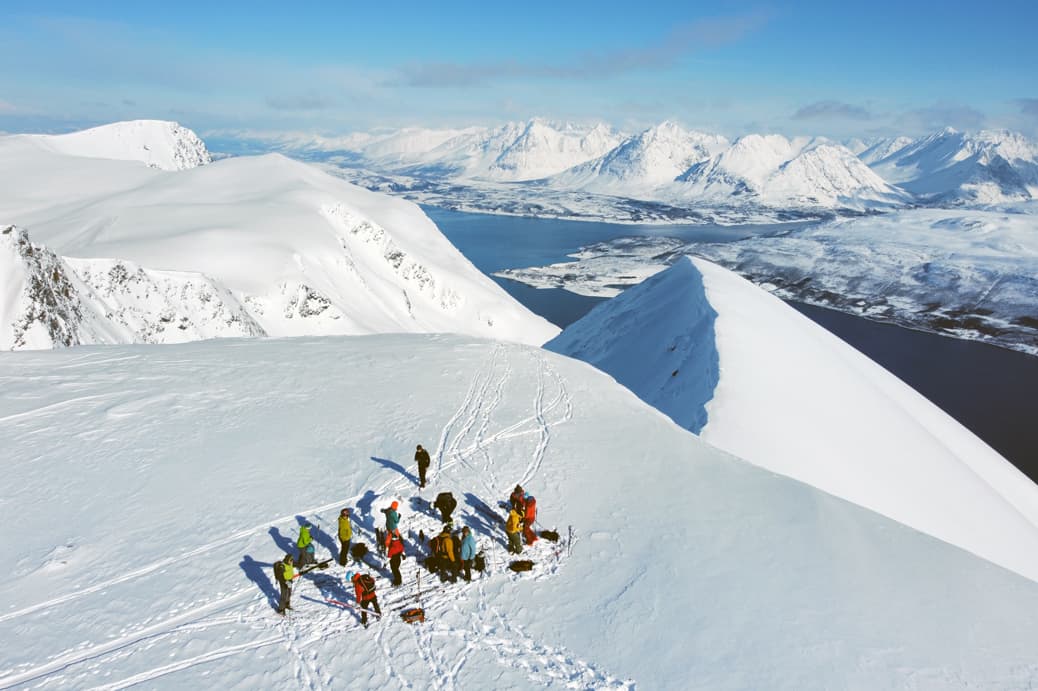 ski touring sunnmore norway skitouren norwegen